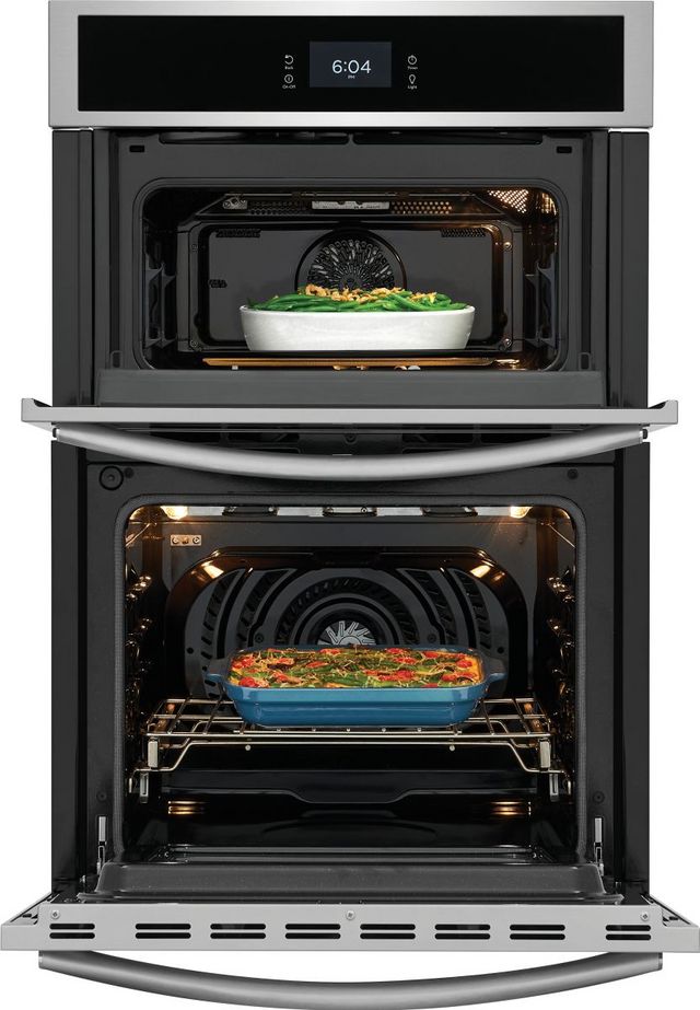 Frigidaire Gallery® 27" Smudge-Proof®  Stainless Steel Oven/Micro Combo Electric Wall Oven -3
