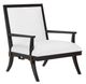 Currey & Company Scarlett White Muslin Chair-0