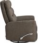 New Classic® Home Furnishings Takami Chocolate Manual Swivel Recliner-4