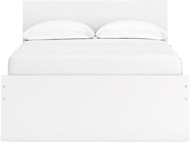 Signature Design by Ashley® Onita White Full Panel Platform Bed with 1 Side Storage-1