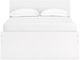 Signature Design by Ashley® Onita White Full Panel Platform Bed with 1 Side Storage-1