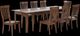 A-America® Toluca Rustic Amber Slat Back Side Chair-2