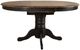 Liberty Furniture Carolina Crossing 5-Piece Antique Honey/Black Pedestal Dining Set-2