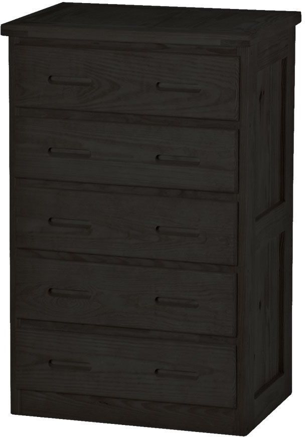 Crate Designs™ Furniture Espresso Chest with Lacquer Finish Top Only-0