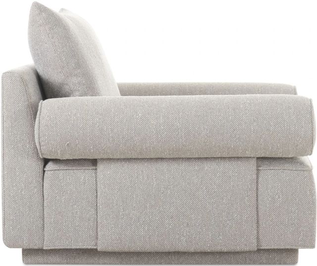 Moe's Home Collection Rosello Light Grey Arm Chair-2