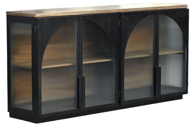 Jaipur Furniture Dain Black/Brown Sideboard-0
