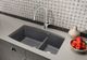 Blanco Performa Cinder 33" Silgranit Granite Composite Undermount Double Bowl Kitchen Sink with 60/40 Split-1