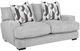 Franklin™ Galaxy Cozy Dove Loveseat-0
