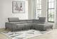 Mazin Furniture Medora 2-Piece Gray Right-Arm Facing Sofa Sectional and Chaise-3