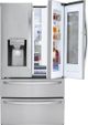 LG 36" 27.6 Cu. Ft. PrintProof™ Stainless Steel Smart Wi-Fi Enabled French Door Refrigerator with InstaView® Door-in-Door®-3