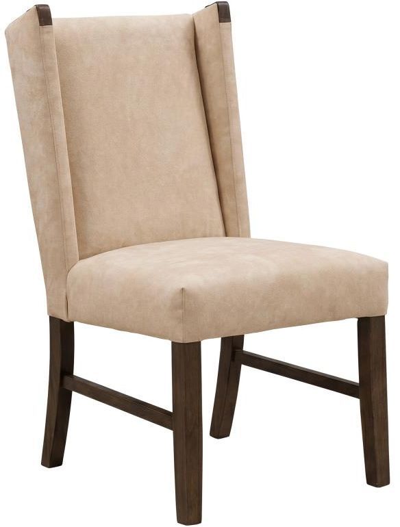 International Furniture Direct Forge Brown/Ivory Dining Side Chair-0