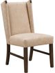 International Furniture Direct Forge Brown/Ivory Dining Side Chair-0