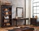Martin Furniture Hartford Black Rub Electric Sit/Stand Desk-2