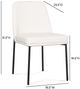 TOV Furniture Sydney 2-Piece Cream Dining Chair-2