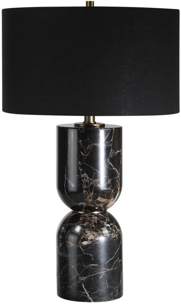 Renwil® Enri Natural Black Table Lamp-0