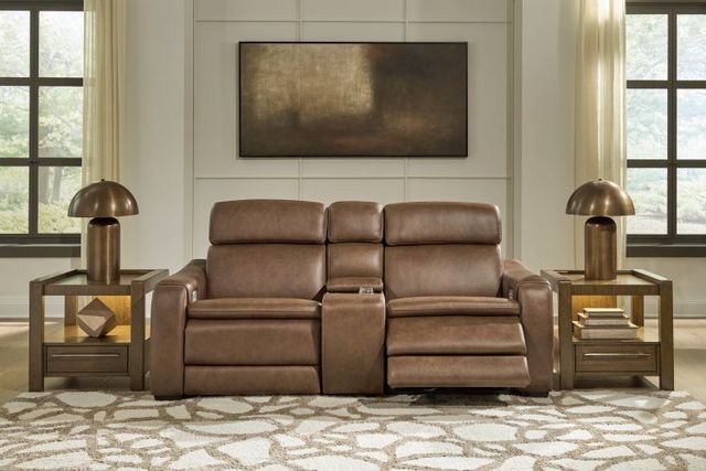 Signature Design by Ashley® Crowell 3-Piece Saddle Power Reclining Modular Sectional-1