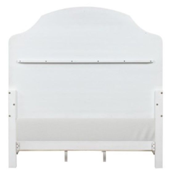 Furniture of America® Whitehaven Antique White Eastern King Panel Bed-3
