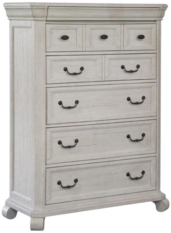 Magnussen Home® Bronwyn Alabaster 6-Drawer Chest-0