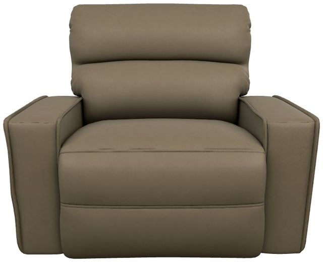 La-Z-Boy® Maddox Buff Power Reclining Chair and a Half with Headrest and Lumbar-1