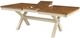 TEI Quinton Pecan Extension Dining Table with Sand Base-2
