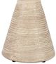 Classic Home Fern Beige Concrete Outdoor Accent Table-3