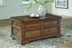 Signature Design by Ashley® Channley Brown Lift Top Cocktail Table-1