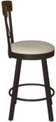 Amisco Brittany Cobrizo/Pebble/Pine Cone Swivel Counter Stool-2