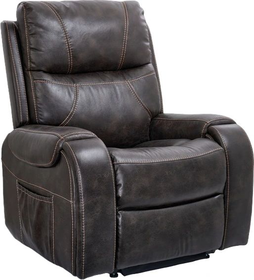 UltraComfort™ Titan Graphite Medium Power Lift Recliner with Twilight-0