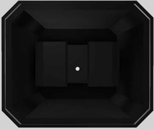 Vent-A-Hood® Designer Series 36" Black Island Range Hood-1