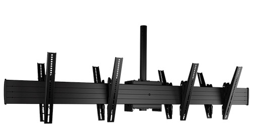 Chief FUSION Large Back To Back Stacked Ceiling Mount