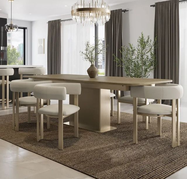 Amisco Customizable Lucarelli 108" Dining Table-1