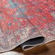 Surya Nolita Blue/Burgundy 4'x6' Area Rug-3