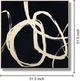 Classy Living Dramatic Monochrome Kinetic Swirl Wall Art-2