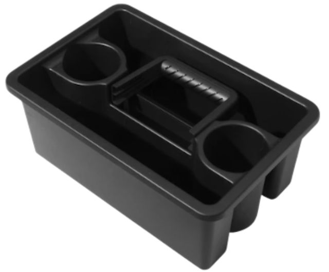 Weber® Works™ Black Caddy with Tray Lid-1