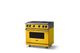 Viking® 7 Series 36" Daffodil Pro Style Liquid Propane Gas Range with Griddle-2