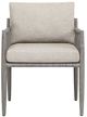 Uttermost® Borneo Dark Gray/Dove Wooden Outdoor Dining Chair-3
