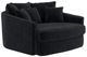 iAmerica Sphere Ebony Round Accent Chaise-0