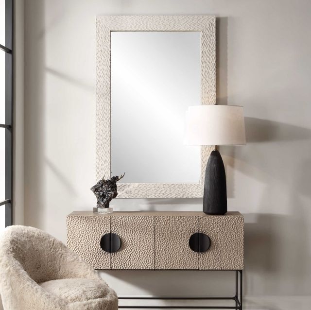 Uttermost® Everett Aged Ivory Mirror-2