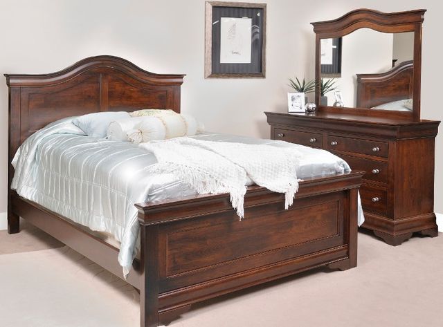 Urban Collections by Yutzy Woodworking Bordeaux Retreat Cherry Mirror-1