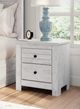 Signature Design by Ashley® Makidern Whitewash Nightstand-1