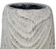 A & B Home Gray Decorative Planter with Line Patterns-1