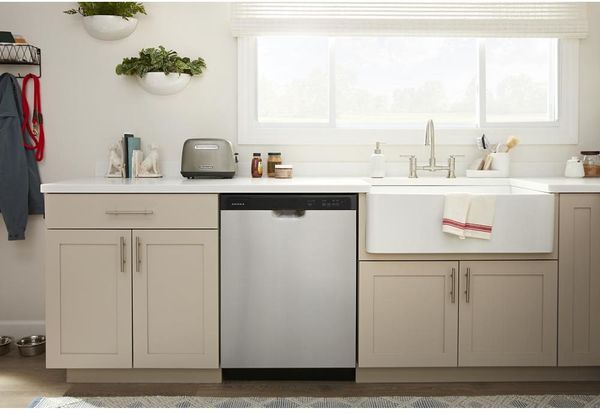Amana 24" Stainless Steel Front Control Built In Dishwasher