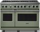 Viking® 7 Series 48'' Eucalyptus Pro Style Gas Range-2