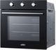 Summit® 24" Black Single Gas Wall Oven -1