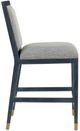 Currey & Company Santos Vintage Navy Counter Stool-2