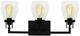 YHD Matte Black 3-Light Vanity Lighting-0