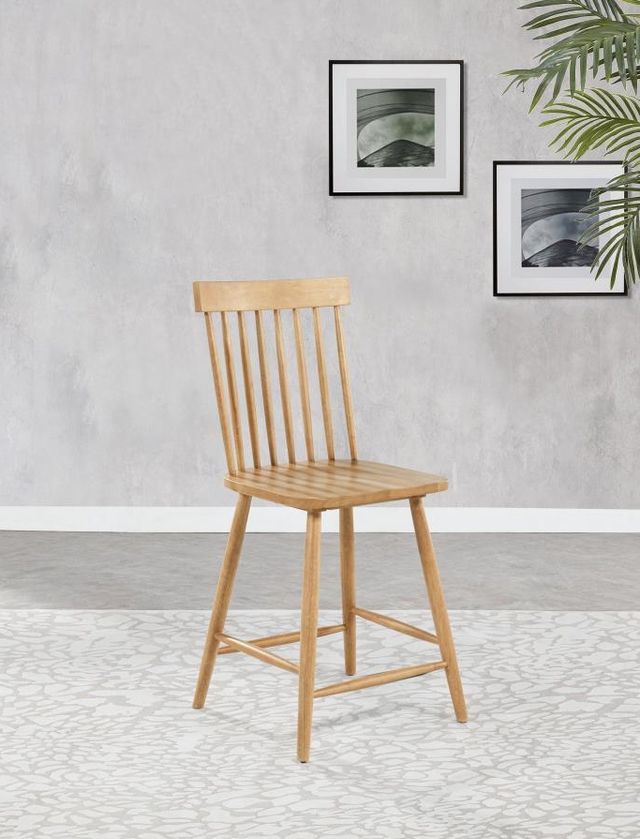 Coaster® Andrews 2-Piece Light Ash Counter Height Dining Side Chair Set-1
