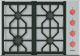 Wolf® 30" Stainless Steel Professional Liquid Propane Cooktop-0