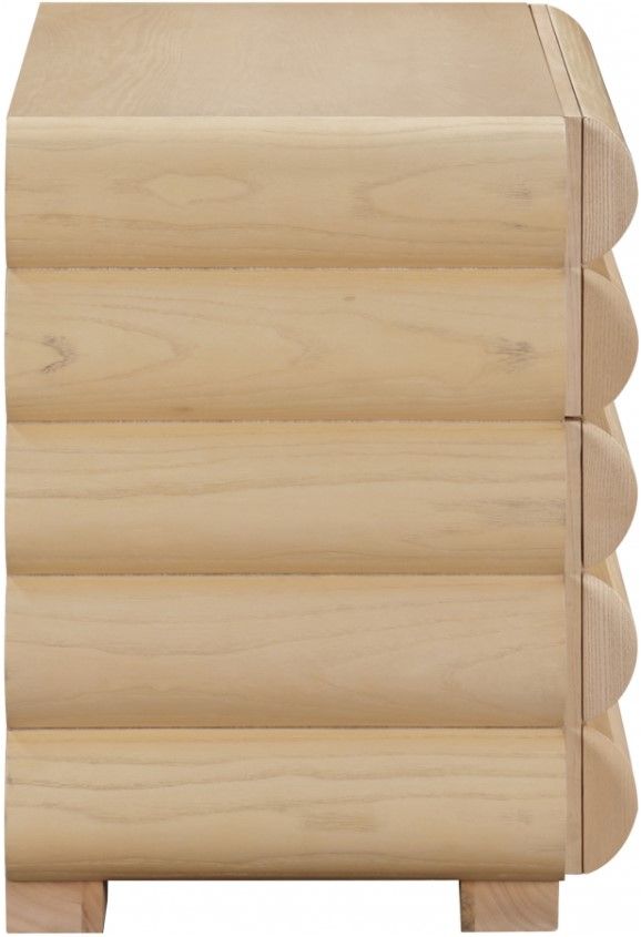 Meridian Furniture Maverick Natural Nightstand-2