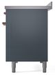 Ilve® Nostalgie II Series 48" Blue Grey Pro Style Induction Range-3